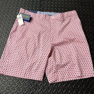 Rare NWT Polo Golf Ralph Lauren Shorts Mens 36 Pink Paisley Classic Fit Ret $100